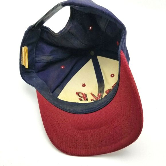 Most Valuable Pop Father's Day Grandfather  MVP Hat Cap Snapback Blue - Picture 6 of 7